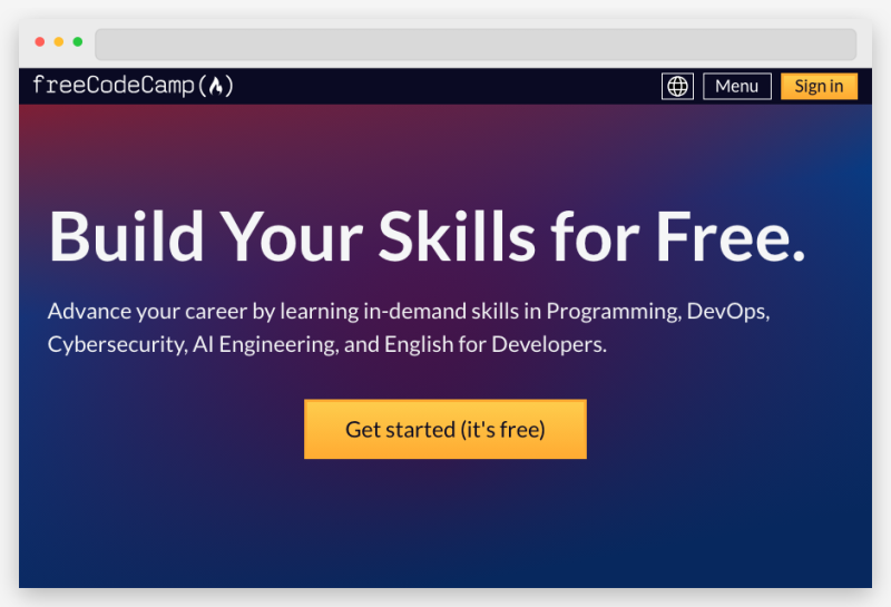 📚 freeCodeCamp:免费学习编程和计算机科学的神器-壹联网络