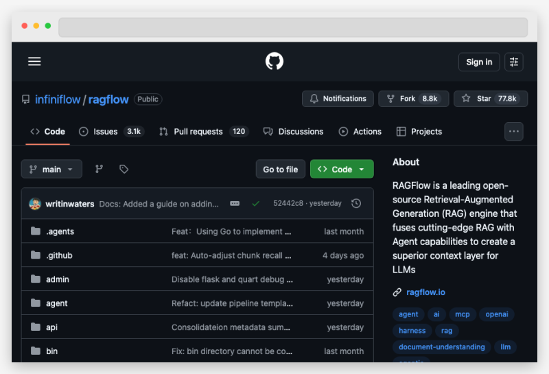 RAGFlow:深度文档理解的开源RAG引擎,精准检索让AI回答更靠谱-壹联网络
