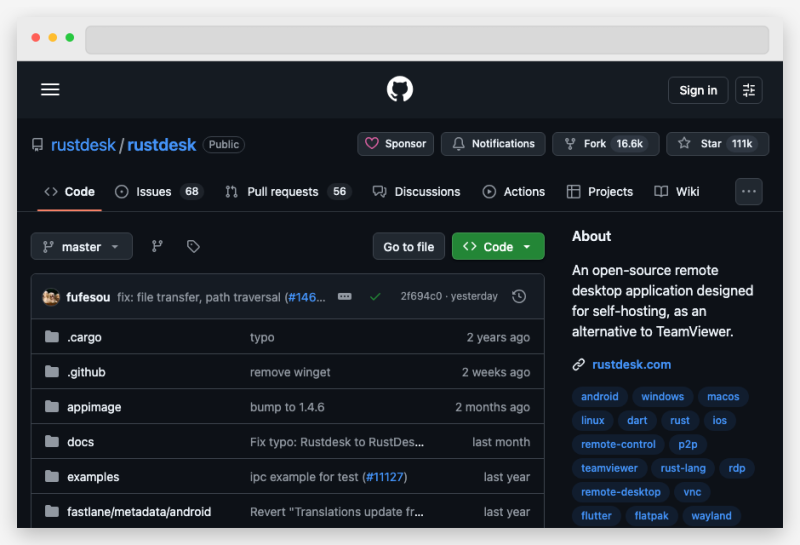 RustDesk：开源远程桌面神器，无需配置即可远程控制，自建中继服务器数据私有-壹联网络